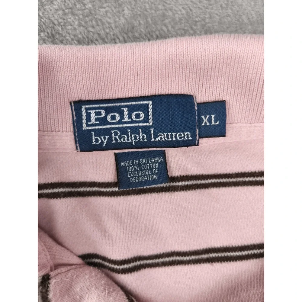 polo ralph lauren‎ polo shirt bundle mens xl striped red blue lot